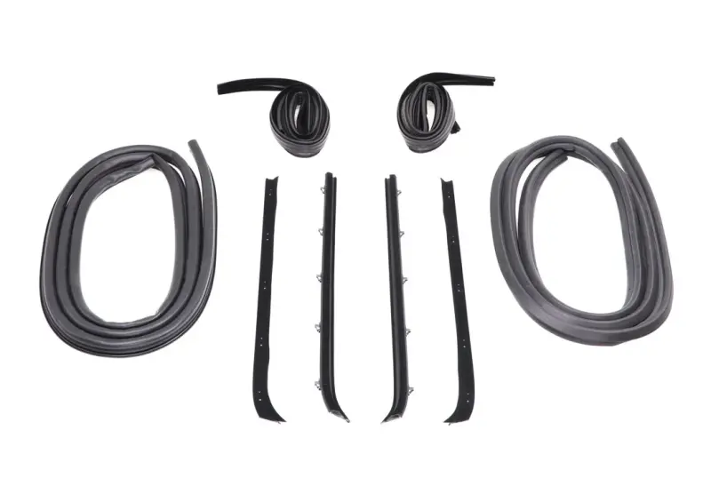 Front Door Window Channel Kit - 8pcs - 77-80 Chevy GMC C/K Pickup Truck Blazer Jimmy Suburban