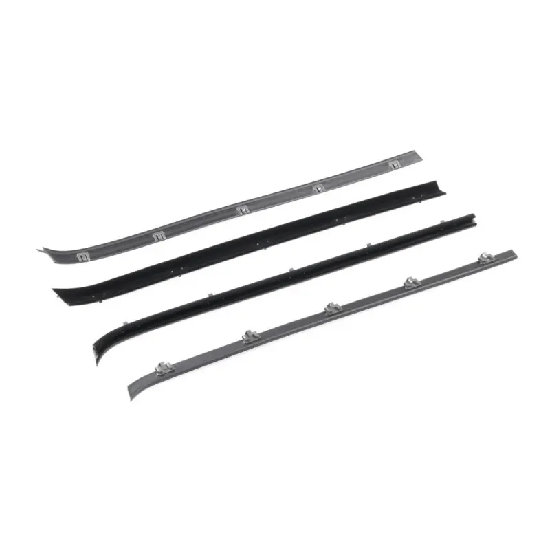 Front Door Beltline Window Felts - Inner & Outer - 76-80 Chevy GMC CK Pickup Blazer Jimmy Suburban