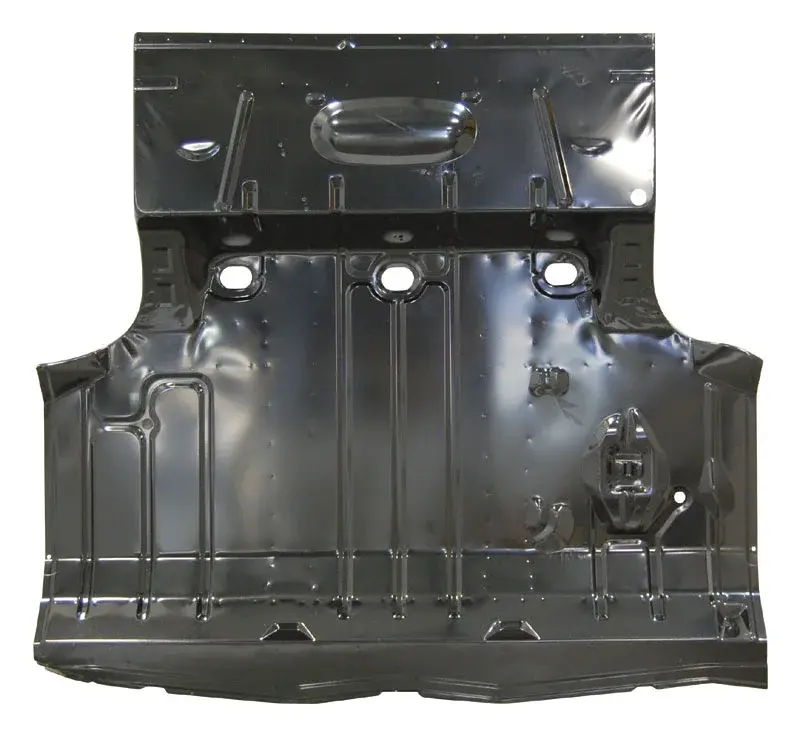 Trunk Floor - OE Style w/ Braces - 66-67 Chevelle