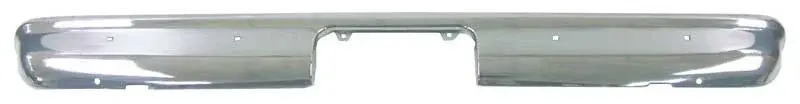 Rear Bumper - Chrome - 67-72 Chevy GMC C/K Fleetside Pickup Suburban; 69-72 Chevy GMC C/K Blazer Jimmy
