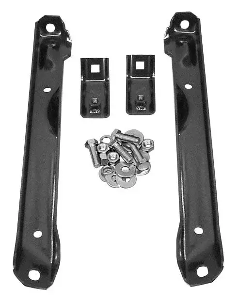Front Bumper Bracket Set - 71-72 Chevy Pickup Blazer Suburban 4WD