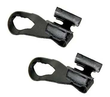 Door Opening Rod Retaining Clips - Pair - 67-69 Camaro Firebird; 68-72 Chevy II Nova