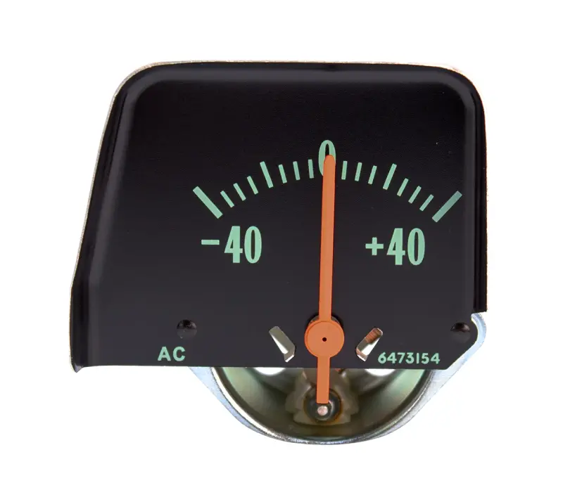 Console Amp Gauge - 68-74 Chevy II Nova; 71-74 Ventura; 74 GTO