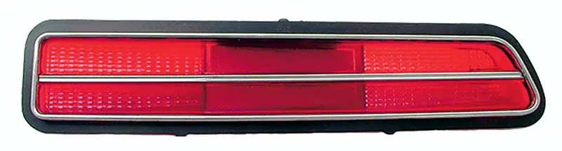 Tail light Lens - RH - 69 Camaro (Rally Sport)