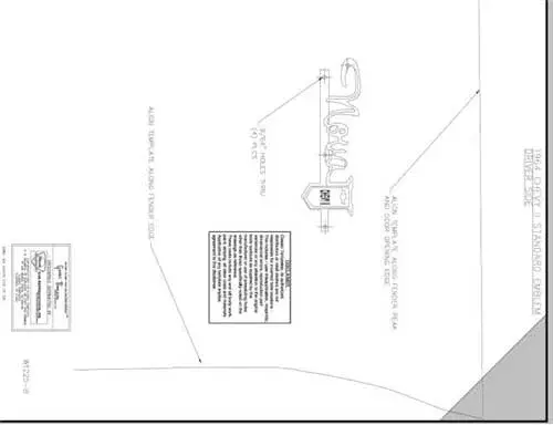 Fender Emblem Template Kit - Nova Chevy II - 64 Chevy II Nova