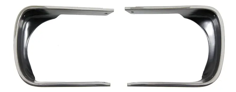 Headlamp Bezels - Pair - 67-68 Camaro RS
