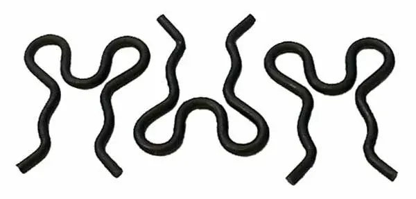 Parking Brake Cable Clips- 3 Piece Set - 68-72 Chevelle El Camino; 67-69 Camaro Firebird