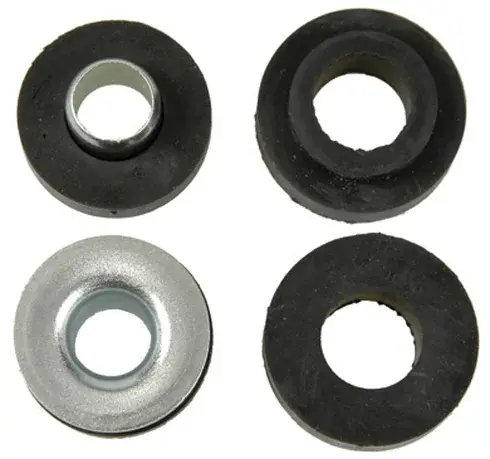 Front Outer Bumper Bracket Rubber Mounts with Steel Sleeve (2pcs) - 68 Camaro