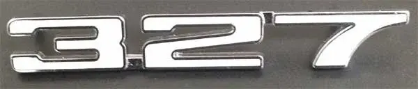 Fender Emblem - "327" - RH - 68 Camaro