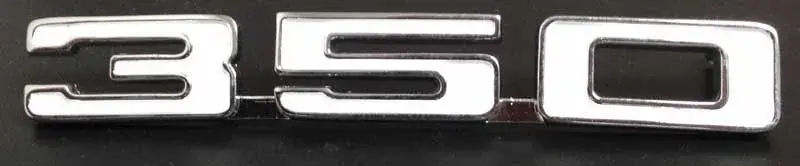 Fender Emblem - "350" - LH - 68 Camaro