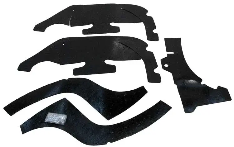 Control Arm & Inner Fender Dust Shield Set w Hardware - 69 Camaro