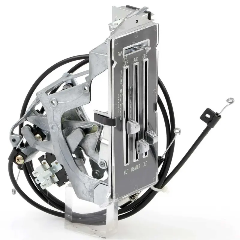Heater Control Assembly - Models with AC - 69 Camaro 69-74 Nova