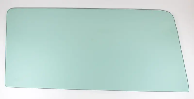 Door Glass - Green Tint - LH or RH - 63-64 Ford Galaxie Fastback