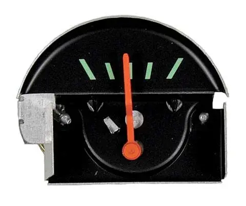 Console Oil Gauge Assembly - Black - 67 Camaro