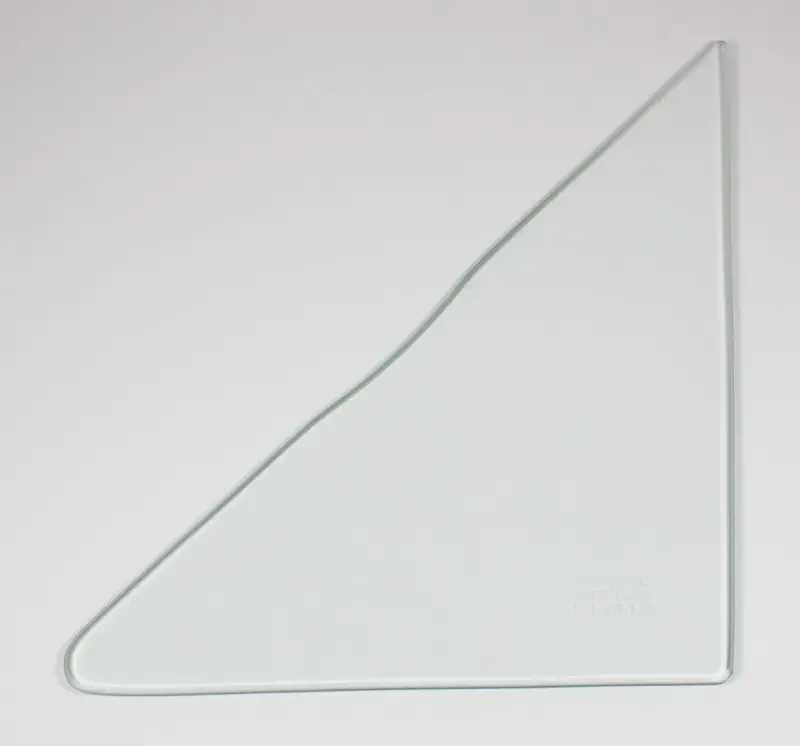 Vent Glass - Clear - LH or RH - 63-64 Ford Galaxie Fastback