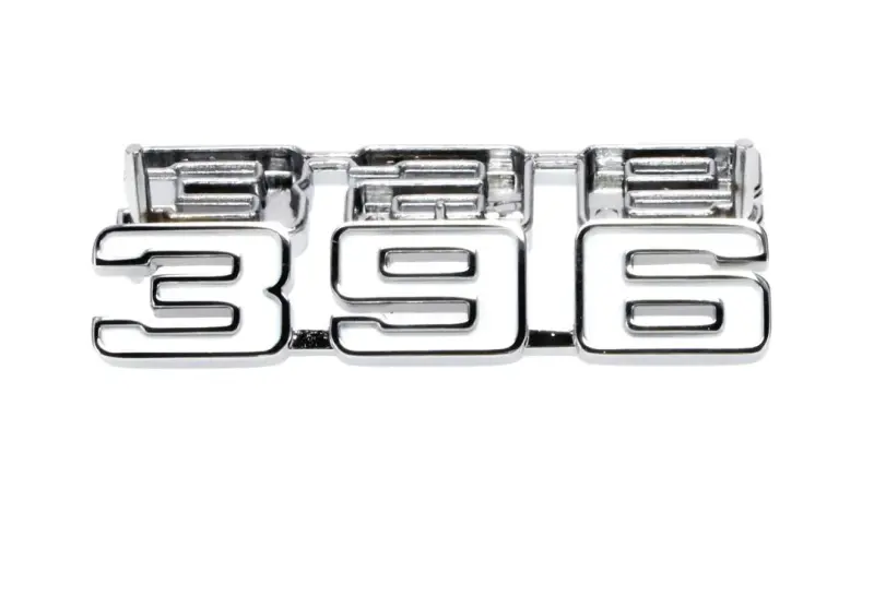 Fender Emblems - "396" - Pair - 69 Camaro