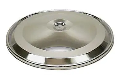 Dual Snorkel Air Cleaner Chrome Lid - 70-72 Camaro