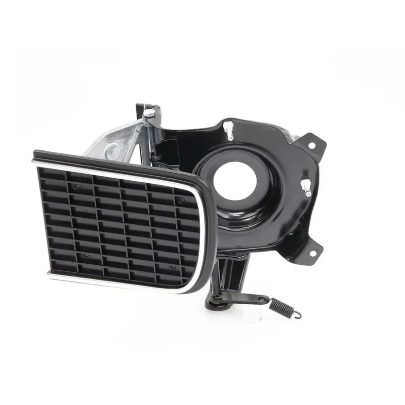 Headlamp Assembly with Black Door - LH - 68 Camaro Rally Sport