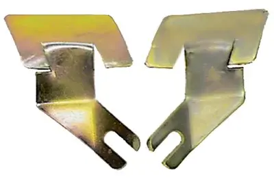 Windshield Molding Clips - Lower Outer - Pair - 67-69 Camaro Firebird Coupe
