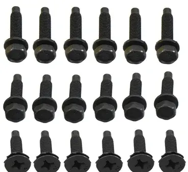 Door Hinge Bolt Kit - 67 Camaro Firebird 66-67 Chevelle El Camino GTO