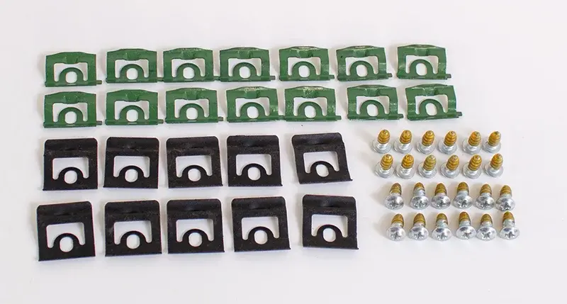 Windshield Molding Clips & Screw Set - 68-70 Dodge Plymouth B-Body
