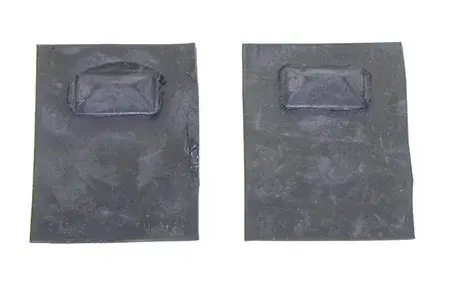 Rocker Panel Rear Drain Flaps - Pair - 65-69 Chevy II Nova 67-72 Camaro Firebird