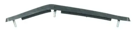 Deluxe Bumper Guard Rubber Insert - LH or RH - 67-69 Camaro - Front 67-68 Camaro - Rear