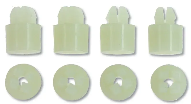 Headlamp Bezel Barrel Nuts - 8pcs - 67-68 Camaro