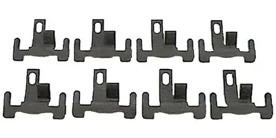 Lower Front Windshield Molding Clip Set  - 8pcs -  68-75 Chevy II Nova 67-69 Camaro Firebird