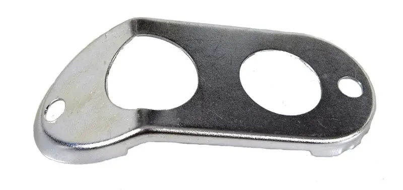 Heater Box Tube Flange Plate - Big Block - 67-69 Camaro; 70 Nova
