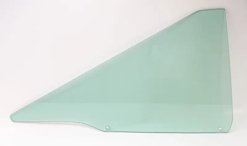 Quarter Glass - Green Tint - RH - 67 Dodge Plymouth B-Body 2 Door Hardtop