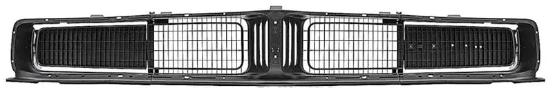 Grille Set - Black - 69 Charger