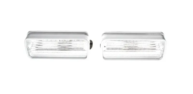 Park Lamp Lenses and Gaskets - Clear - Pair - 73-74 Dart (except 74 SE)