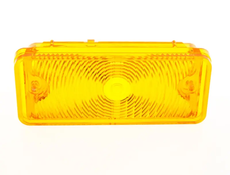 Park Lamp Lens - Amber - RH - 67-68 Chevy C/K Pickup Suburban
