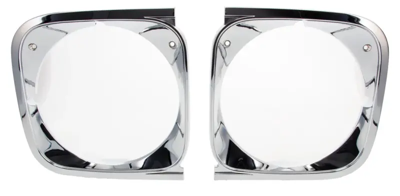 Headlamp Bezel Set - LH/RH Pair - 72 Chevelle El Camino