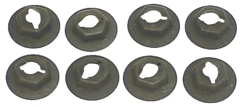 Side Marker Pal Nuts - 8 Piece Set - 69 Camaro; Chevlle