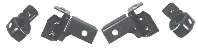 Rear Bumper Brackets - 4 Piece Set without Center Bracket - 69 Camaro