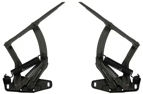 Hood Hinges - Pair - 68-74 Chevy II Nova; 68 Chevelle El Camino