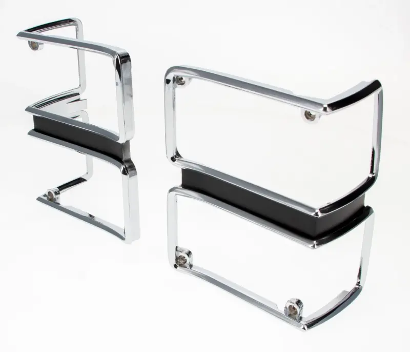 Parking Lamp Bezels - LH/RH Pair - 71 Chevelle (Except Wagon)