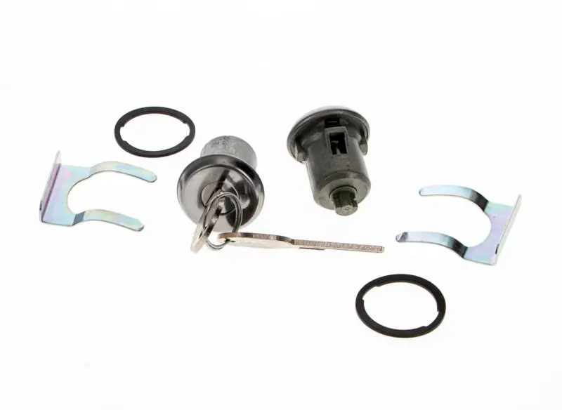 Door Lock Set w/ Round Keys - 62-86 GM Car & Truck