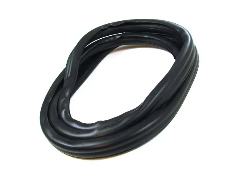 Back Glass Gasket Seal w/o Trim Groove - 53-56 Ford F100 F250 F350 (Small Back Window)