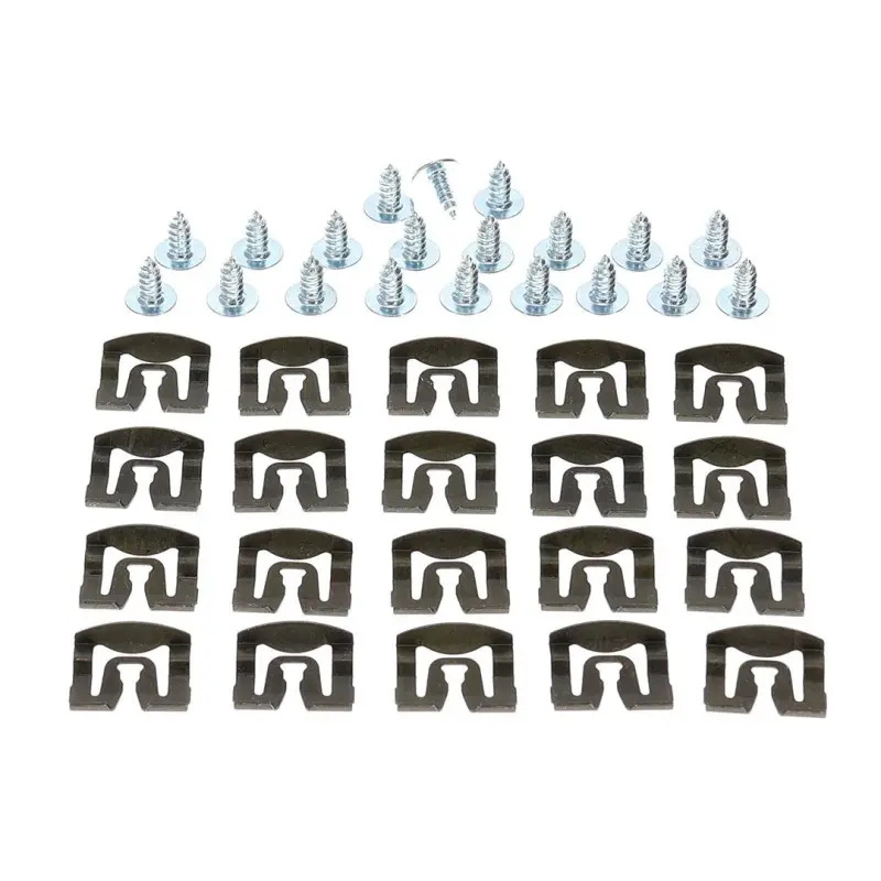 Windshield Reveal Molding Clip Set - 40pcs - 71-74 Dodge Plymouth B-Body