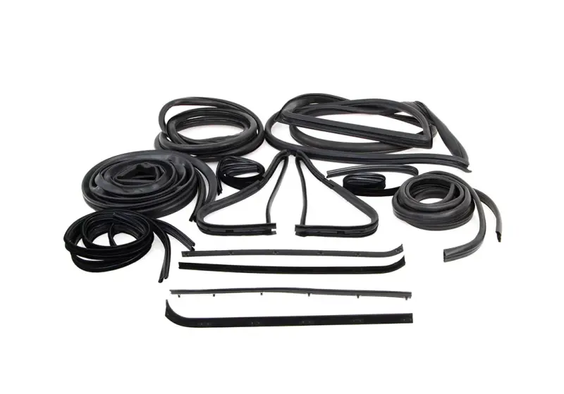 Complete Weatherstrip Seal Kit (16pcs) - 73-79 F-Series Pickup w/o Weatherstrip Trim Groove