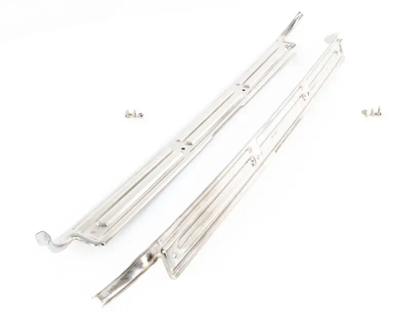 Stainless Steel Door Sill Plates - Pair - 67-72 Chevy CK Pickup Blazer Suburban