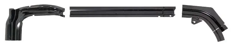 Trunk Gutter - LH - 67-69 Dodge Dart (3pcs)