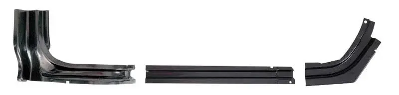 Trunk Gutter - RH - 67-69 Dodge Dart (3pcs)
