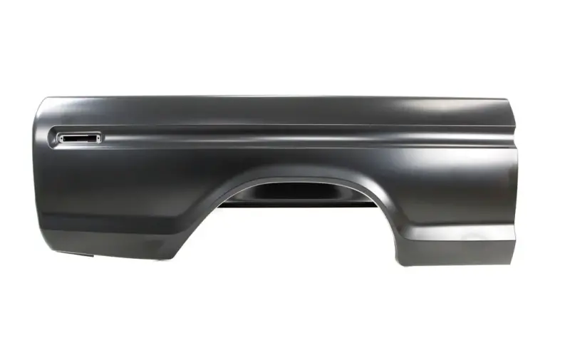Bedside Assembly - Short Bed w/o Gas Hole - RH - 73-79 Ford F100 F150 F250 F350