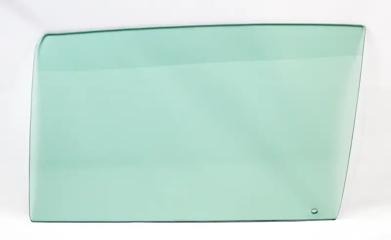 Door Glass - Green Tint - LH - 68 GM A-Body Coupe and Convertible