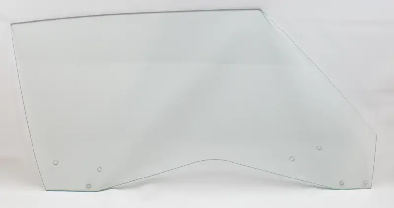 Door Glass - Clear - RH - 69 GM A-Body Coupe and Convertible 69-70 Grand Prix