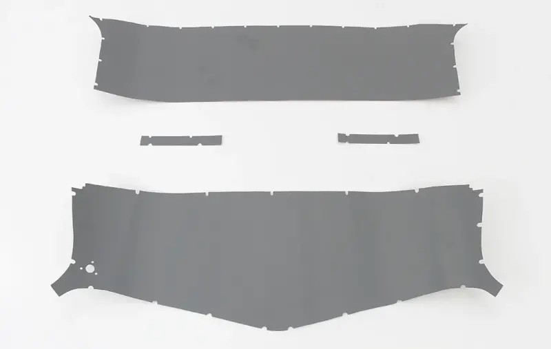 Interior Headliner Kit - Gray - 4pc - 47-49 Chevy GMC Pickup Truck